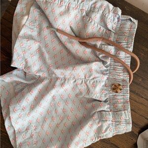 Properly tied Light Blue baseball shorts